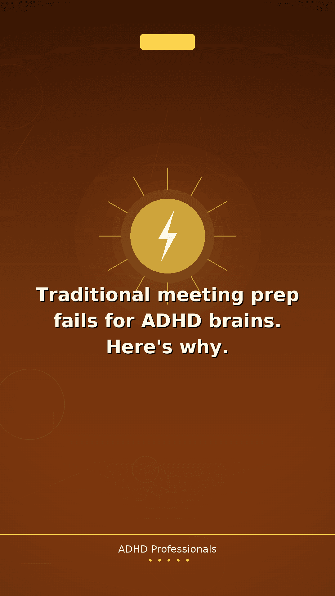 ADHD Pre-Meeting Prep Protocol (5 Steps)