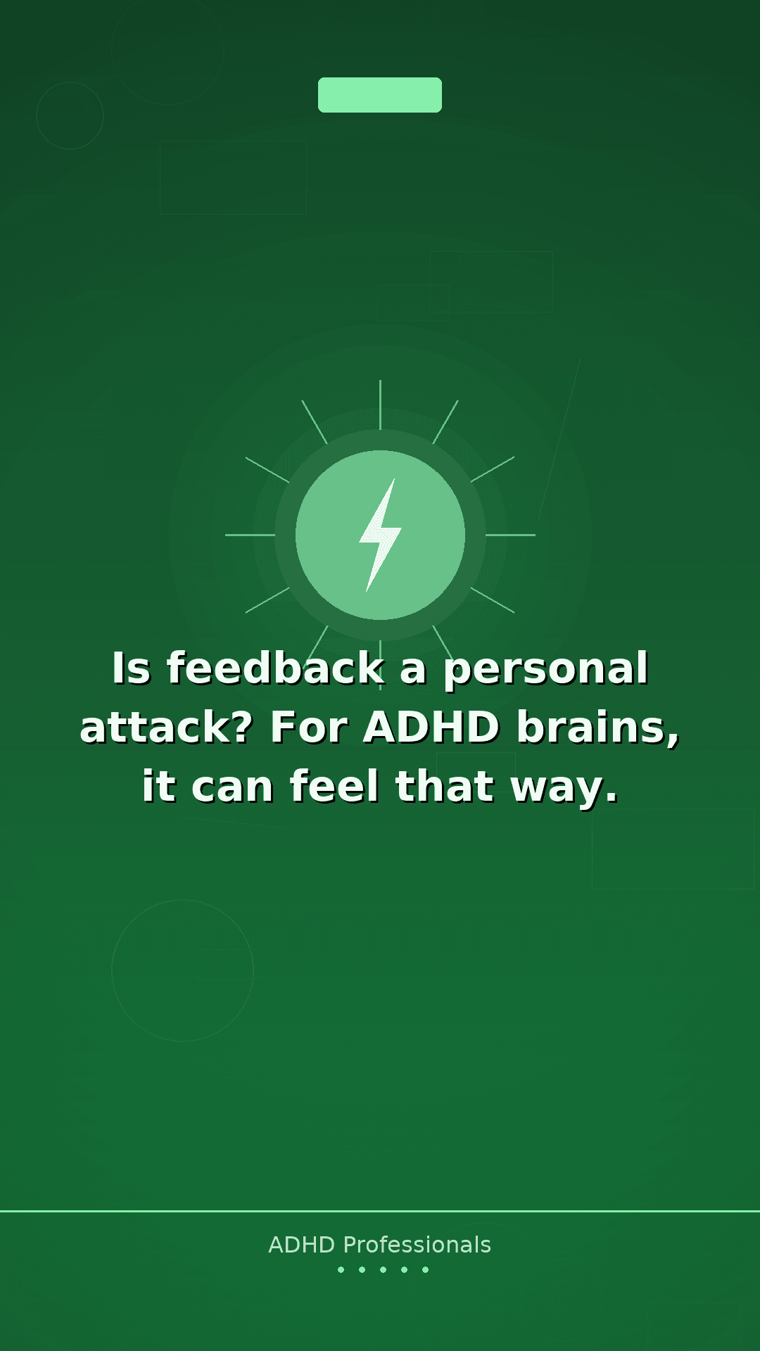 Why Feedback Feels Personal (RSD Explained)